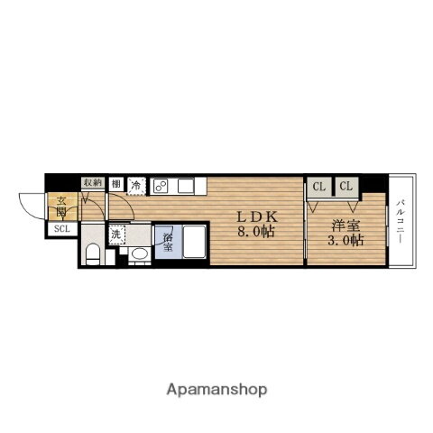 大阪府大阪市西区西本町２ 阿波座駅 1LDK マンション 賃貸物件詳細