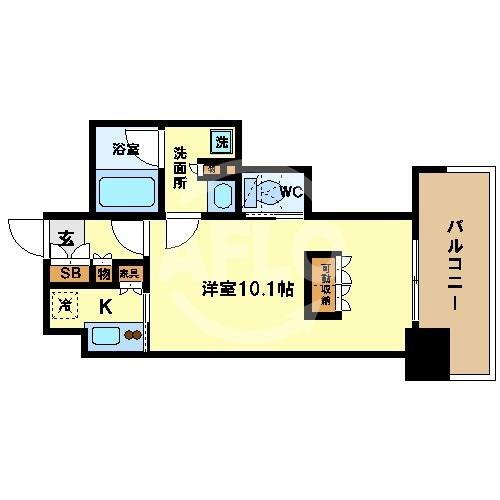 大阪府大阪市中央区高麗橋２ 淀屋橋駅 1K マンション 賃貸物件詳細