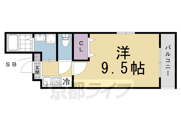 京都府京都市伏見区新町３ 伏見桃山駅 1K マンション 賃貸物件詳細