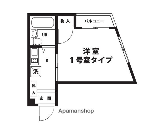 神奈川県横浜市保土ヶ谷区仏向町 和田町駅 1K マンション 賃貸物件詳細