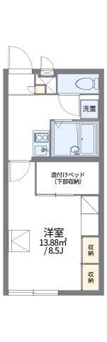 レオパレス犬島 2階 1K 賃貸物件詳細