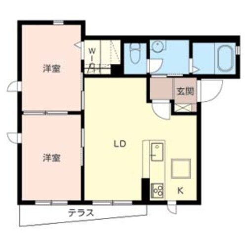 兵庫県姫路市威徳寺町 野里駅 2LDK アパート 賃貸物件詳細