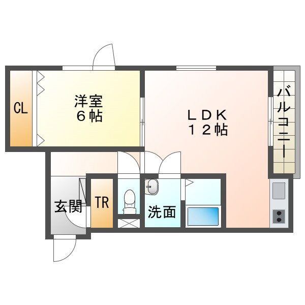 北海道苫小牧市拓勇東町３ 沼ノ端駅 1LDK アパート 賃貸物件詳細