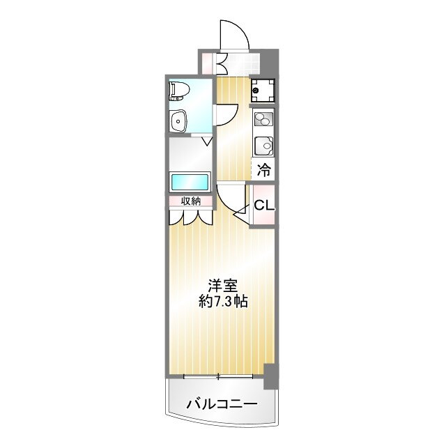 兵庫県神戸市兵庫区西出町 神戸駅 1K マンション 賃貸物件詳細