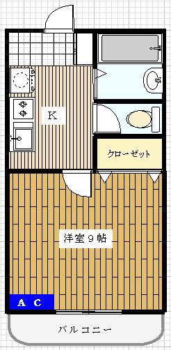 マヤリスマンション 3階 1K 賃貸物件詳細