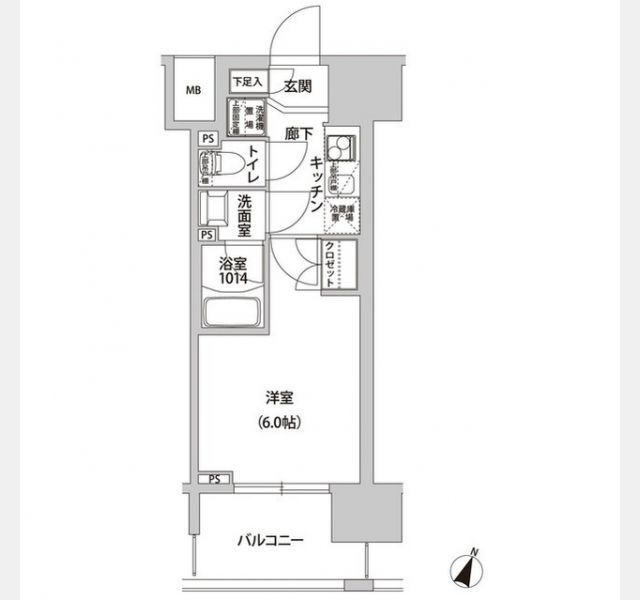 東京都渋谷区幡ヶ谷２ 幡ヶ谷駅 1K マンション 賃貸物件詳細