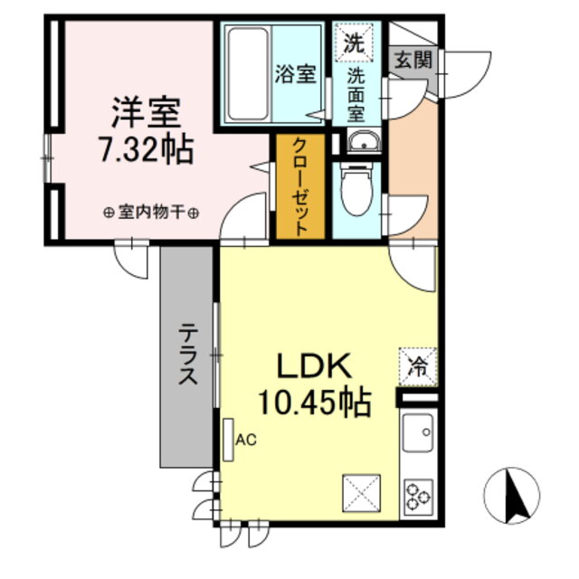 東京都足立区梅島３ 西新井駅 1LDK アパート 賃貸物件詳細