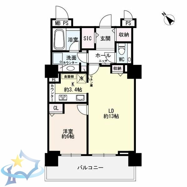 北海道札幌市西区琴似四条２ 琴似駅 1LDK マンション 賃貸物件詳細