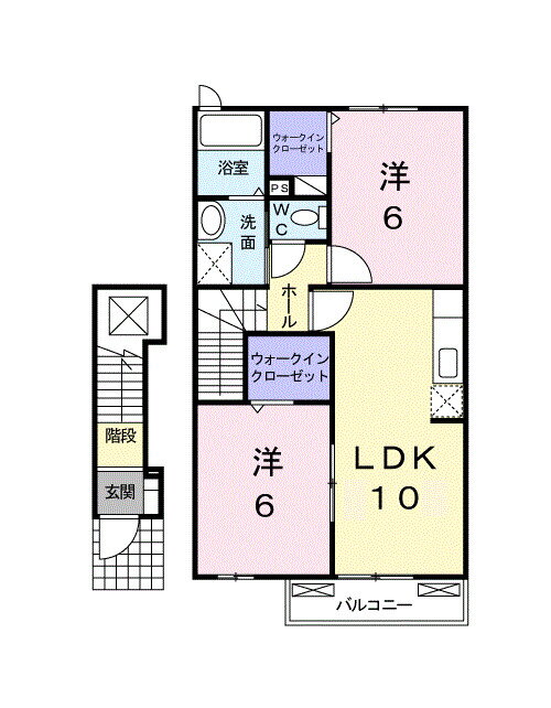 熊本県八代市島田町 新八代駅 2LDK アパート 賃貸物件詳細