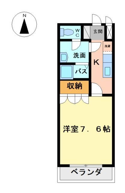 栃木県下都賀郡壬生町落合１ 国谷駅 1K アパート 賃貸物件詳細