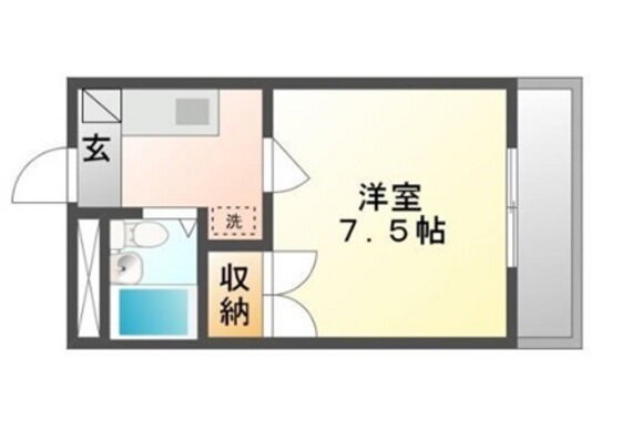 岡山県岡山市北区辰巳 備前西市駅 1K マンション 賃貸物件詳細