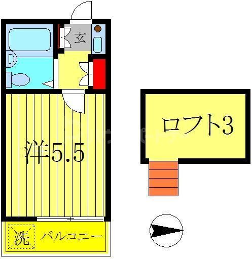 千葉県柏市東１ 柏駅 1K アパート 賃貸物件詳細