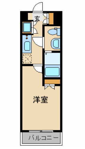 東京都港区港南３ 品川駅 1K マンション 賃貸物件詳細