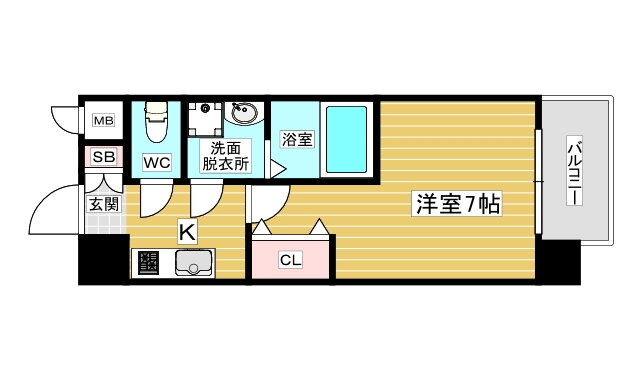 レジュールアッシュ塚本レジデンス 4階 1K 賃貸物件詳細
