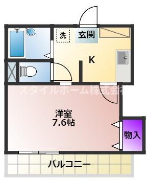 愛知県みよし市黒笹いずみ３ 黒笹駅 1K アパート 賃貸物件詳細