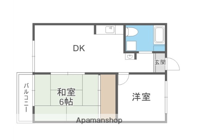 兵庫県尼崎市上ノ島町１ 武庫之荘駅 2DK マンション 賃貸物件詳細