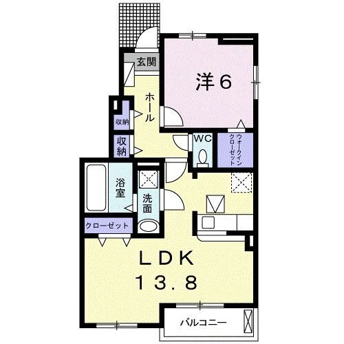 宮城県白石市鷹巣字柴ノ下 白石蔵王駅 1LDK アパート 賃貸物件詳細