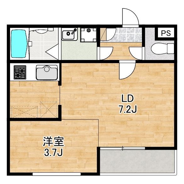 埼玉県所沢市御幸町 所沢駅 1LDK アパート 賃貸物件詳細