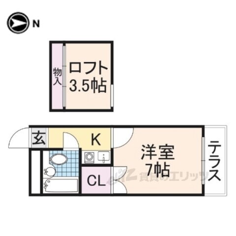 奈良県奈良市南紀寺町４ 京終駅 1K アパート 賃貸物件詳細
