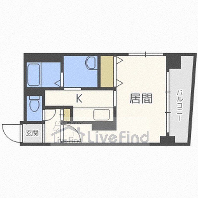北海道札幌市中央区南一条東７ バスセンター前駅 1K マンション 賃貸物件詳細