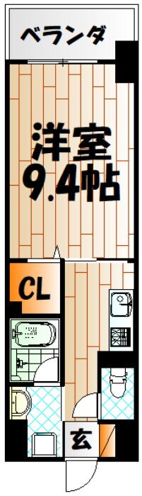 福岡県北九州市戸畑区天神１ 戸畑駅 1K マンション 賃貸物件詳細