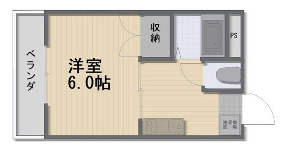 岡山県岡山市北区南方５ 法界院駅 1K マンション 賃貸物件詳細