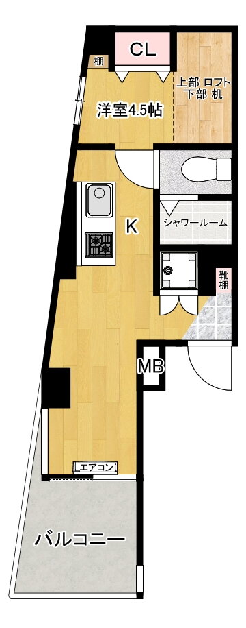 千葉県浦安市猫実５ 浦安駅 1K マンション 賃貸物件詳細