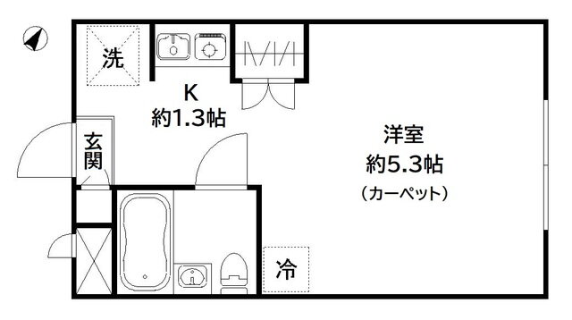 東京都練馬区石神井町３ 石神井公園駅 1K アパート 賃貸物件詳細