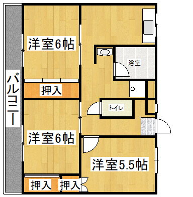 福岡県福岡市南区桧原５ 福大前駅 3DK マンション 賃貸物件詳細