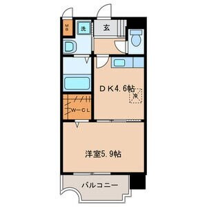 福岡県福岡市中央区警固２ 桜坂駅 1DK マンション 賃貸物件詳細