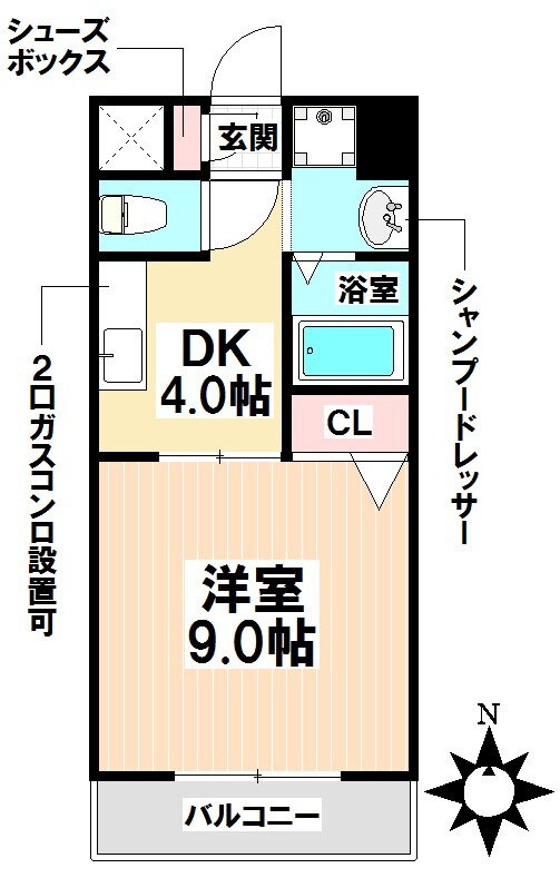 愛知県名古屋市南区豊田４ 道徳駅 1DK マンション 賃貸物件詳細