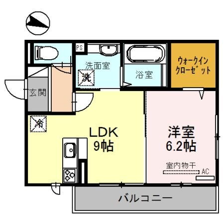 Ｄ－ｒｏｏｍ／／セジュール久米田 3階 1LDK 賃貸物件詳細