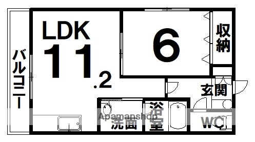 北海道帯広市西九条北３ 帯広駅 1LDK アパート 賃貸物件詳細