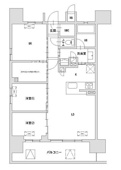 東京都八王子市八日町 八王子駅 2SLDK マンション 賃貸物件詳細