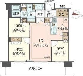 大阪府箕面市船場東３ 千里中央駅 3LDK マンション 賃貸物件詳細