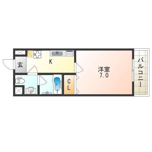 大阪府大阪市住之江区粉浜西２ 粉浜駅 1K マンション 賃貸物件詳細