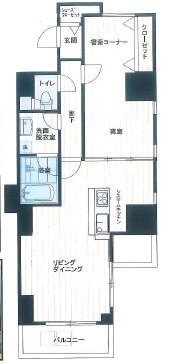 東京都新宿区新宿７ 東新宿駅 1SLDK マンション 賃貸物件詳細