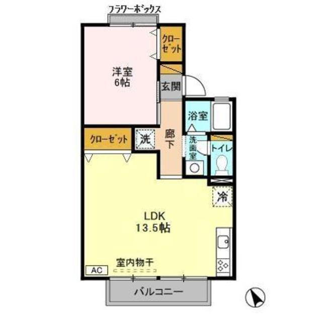 千葉県千葉市緑区おゆみ野５ 鎌取駅 1LDK アパート 賃貸物件詳細