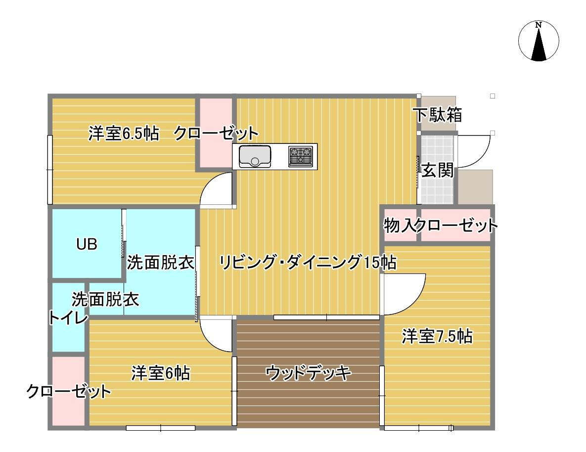 群馬県前橋市天川原町１ 前橋駅 3LDK 一戸建て 賃貸物件詳細