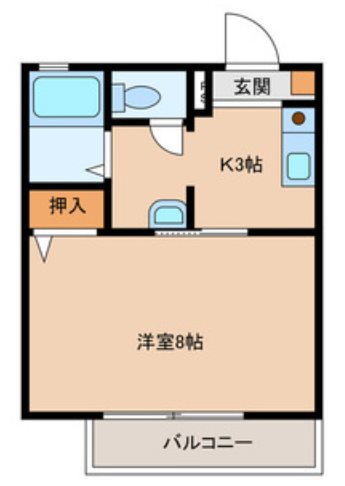 福岡県福岡市東区馬出５ 馬出九大病院前駅 1K アパート 賃貸物件詳細