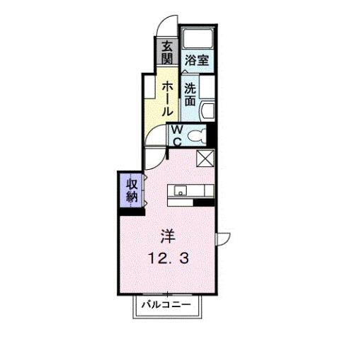 鹿児島県霧島市溝辺町麓 中福良駅 ワンルーム アパート 賃貸物件詳細