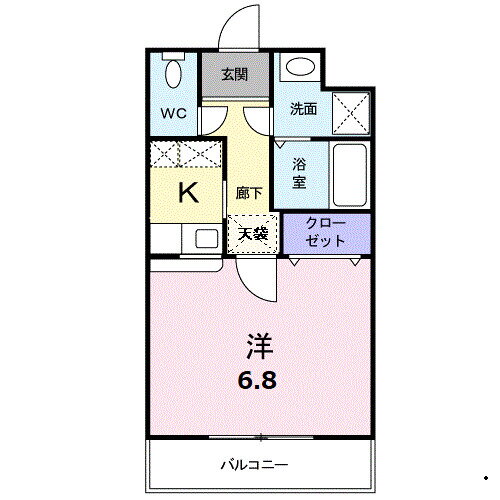 福岡県福岡市西区姪浜駅南３ 姪浜駅 1K マンション 賃貸物件詳細