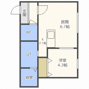 Ｖｅｒｔ【西区】 4階 1LDK 賃貸物件詳細
