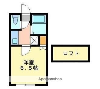 群馬県桐生市堤町３ 丸山下駅 1K アパート 賃貸物件詳細