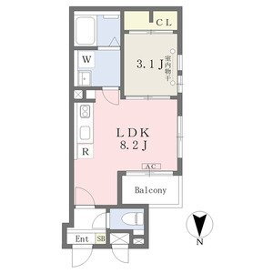 愛知県名古屋市中村区長筬町３ 中村公園駅 1LDK アパート 賃貸物件詳細