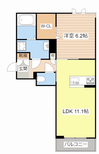 滋賀県彦根市芹川町 彦根駅 1LDK マンション 賃貸物件詳細