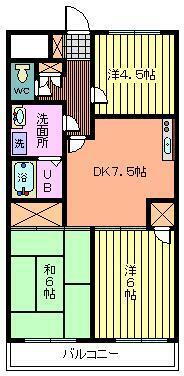 埼玉県さいたま市桜区西堀６ 中浦和駅 3DK マンション 賃貸物件詳細