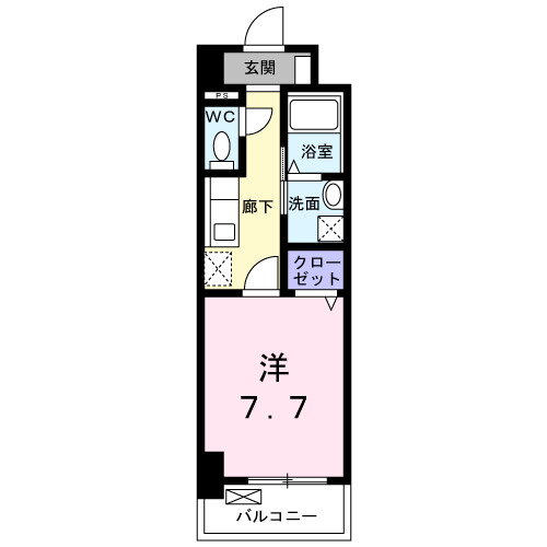 広島県広島市南区大州３ 天神川駅 1K マンション 賃貸物件詳細