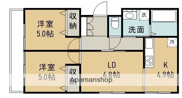 兵庫県三木市加佐 大村駅 2LDK アパート 賃貸物件詳細