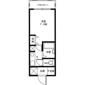大阪府大阪市東淀川区小松１ 上新庄駅 1K マンション 賃貸物件詳細